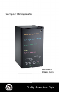 Manual Igloo FR326M-BLACK Refrigerator
