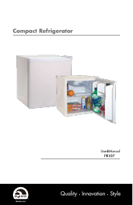 Manual Igloo FR107 Refrigerator