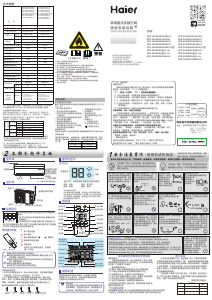 说明书 海尔 KFR-26GW/81@U1-Uc 空调