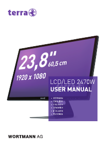 Bedienungsanleitung Terra 2470W LCD monitor