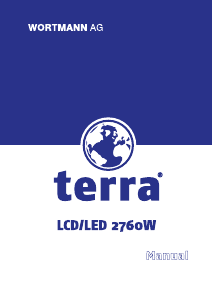 Bedienungsanleitung Terra 2760W LCD monitor