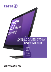Bedienungsanleitung Terra 2770W LCD monitor