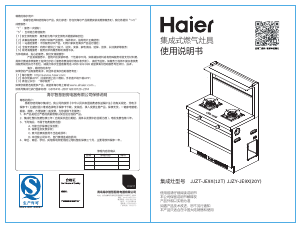 说明书 海尔 JJZT-JE9X(12T) 柜炉