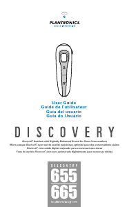 Manual Plantronics Discovery 665 Headset