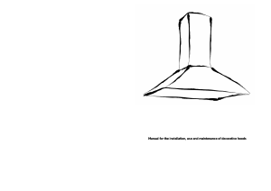 Manual Prima LCT017 Cooker Hood