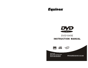 Manual Equinox DVD1045E DVD Player