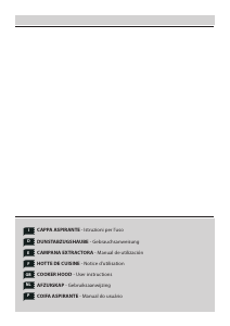 Manual de uso Prima LIA209 Campana extractora