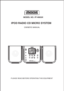 Manual iMode IP1490UK Stereo-set