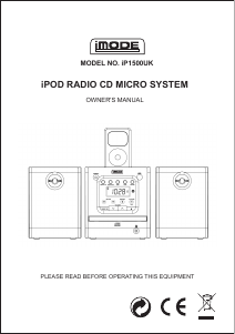 Handleiding iMode IP1500UK Stereoset