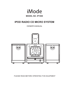 Handleiding iMode IP1500 Stereoset