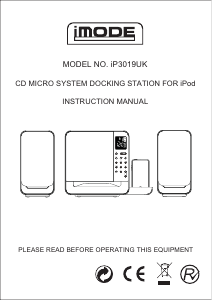 Handleiding iMode IP3019UK Stereoset
