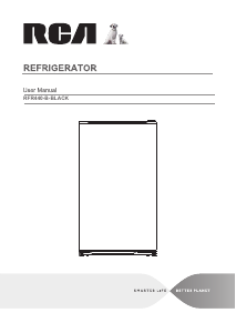 Manual RCA RFR440-B-BLACK Refrigerator