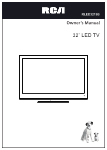 Manual RCA RLED3219B LED Television