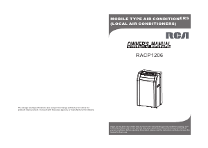 Handleiding RCA RACP1206 Airconditioner