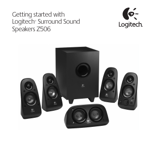 Manual de uso Logitech Z506 Altavoz