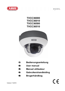 Mode d’emploi Abus TVCC36000 Caméra de surveillance