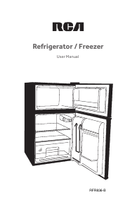 Manual RCA RFR836-B Fridge-Freezer
