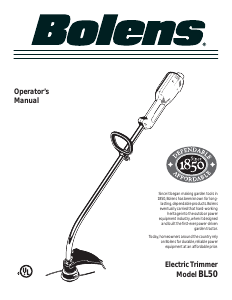 Manual Bolens BL50 Grass Trimmer