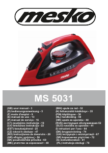 Посібник Mesko MS 5031 Праска