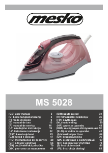Посібник Mesko MS 5028 Праска