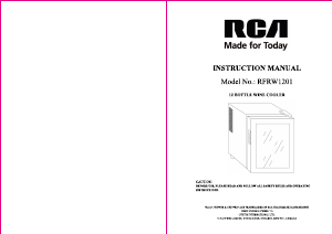 Handleiding RCA RFRW1201 Wijnklimaatkast