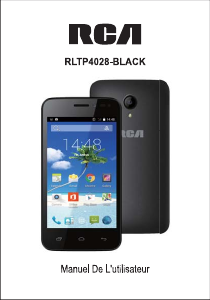 Bruksanvisning RCA RLTP4028-BLACK Mobiltelefon