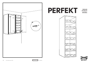 Bruksanvisning IKEA PERFEKT FAGERLAND Vinställ