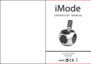 Handleiding iMode IP292UK Speakerdock