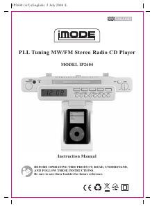 Manual iMode IP2604 Radio