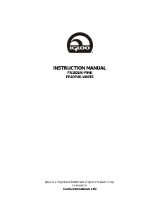 Manual Igloo FR107UK-WHITE Refrigerator