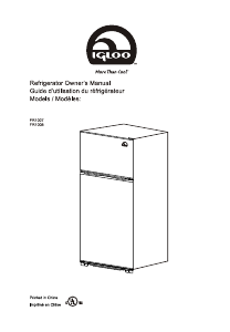 Manual Igloo FR1008 Fridge-Freezer