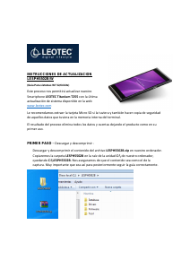 Manual de uso Leotec LESPH5502B Titanium T255B Teléfono móvil