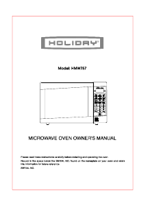 Handleiding Holiday HMW757 Magnetron