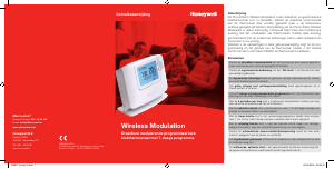 Handleiding Honeywell Chronotherm Wireless Modulation Thermostaat