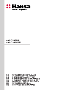 Handleiding Hansa AMGF20M1GWH Magnetron