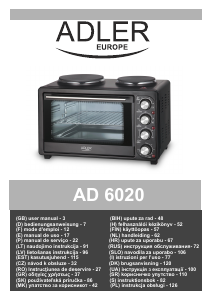 Instrukcja Adler AD 6020 Piekarnik