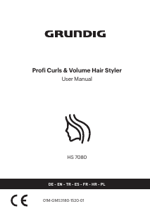 Manual Grundig HS 7080 Hair Straightener