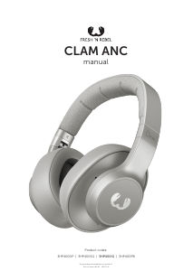 Εγχειρίδιο Fresh'n Rebel Clam ANC Ακουστικά