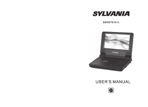 Manual Sylvania SDVD7018-C DVD Player