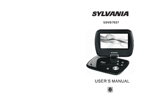 Manual Sylvania SDVD7037 DVD Player