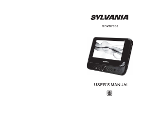 Manual Sylvania SDVD7068 DVD Player