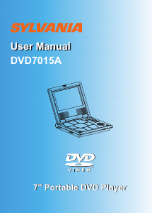Manual Sylvania DVD7015A DVD Player