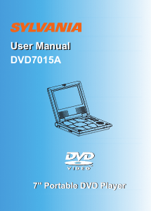 Bruksanvisning Sylvania DVD7015A DVD spelare