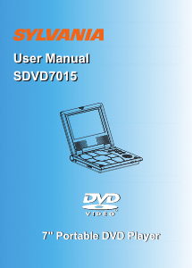 Manual Sylvania SDVD7015 DVD Player