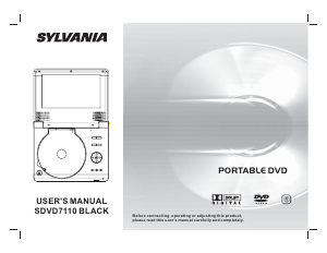 Mode d’emploi Sylvania SDVD7110 Lecteur DVD