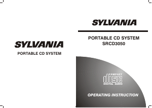 Handleiding Sylvania SRCD3050 Stereoset