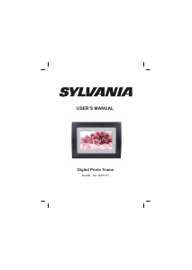 Manual Sylvania SDPF751 Digital Photo Frame