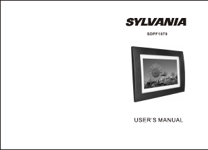 Handleiding Sylvania SDPF1079 Digitale fotolijst