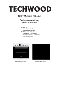 Bedienungsanleitung Techwood NDET Multi 8 X T Digital Herd