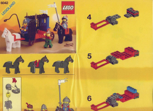 Manual Lego set 6042 Castle Dungeon hunters